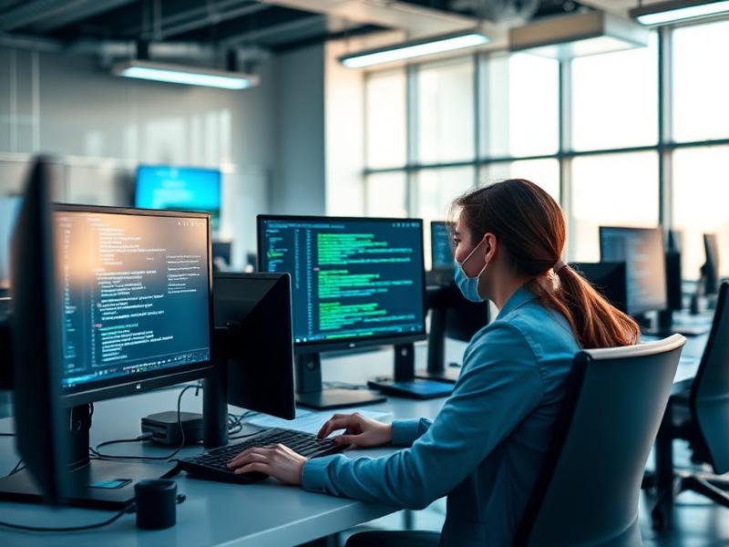 Estudiantes de la Escuela de Tecnología de la Información